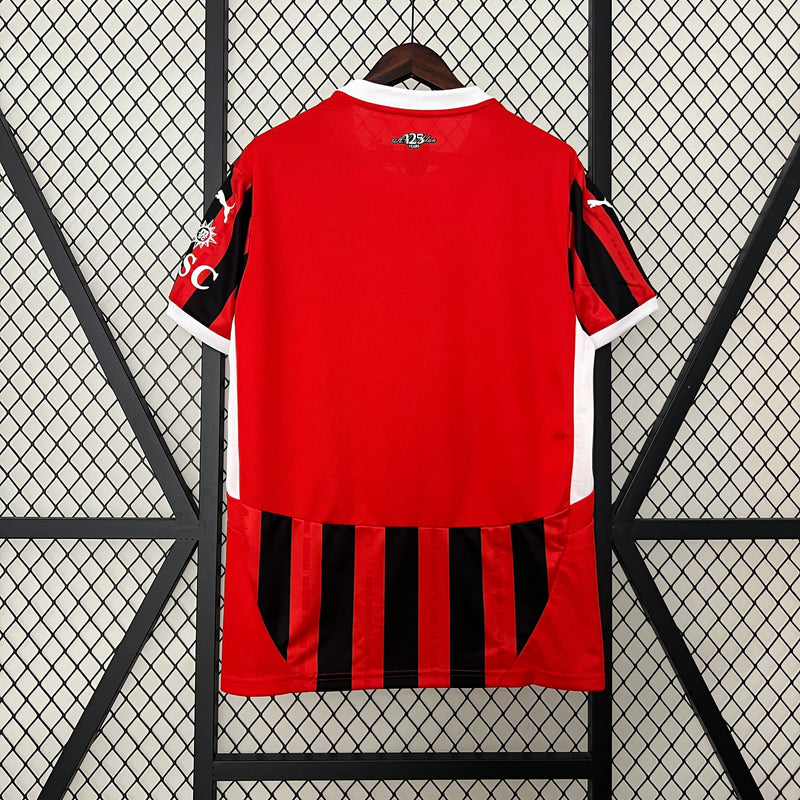 CAMISA DO MILAN 24/25 PRETO E VERMELHO