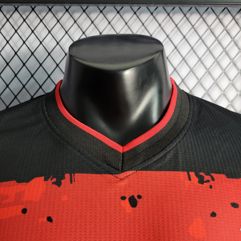 CAMISA VERSÃO PLAYER DO FLAMENGO 22/23 VERMELHO COMEMORATIVA