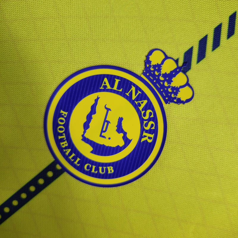 Camisa Al Nassr Home 23/24 - Nike Torcedor Masculina - Lançamento - FUT REAL