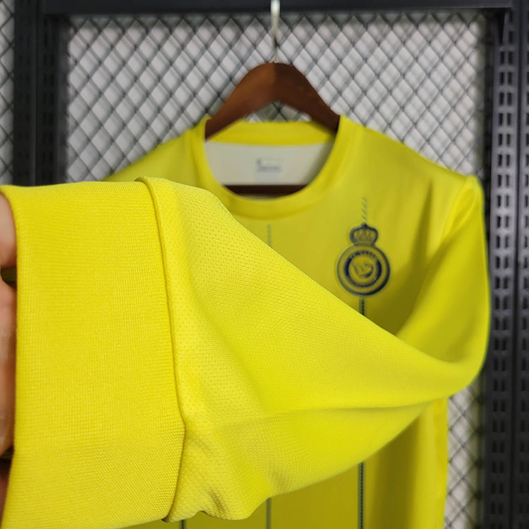 CAMISA MANGA LONGA DO AL NASSR  23/24 AMARELO