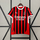 CAMISA DO MILAN 24/25 PRETO E VERMELHO
