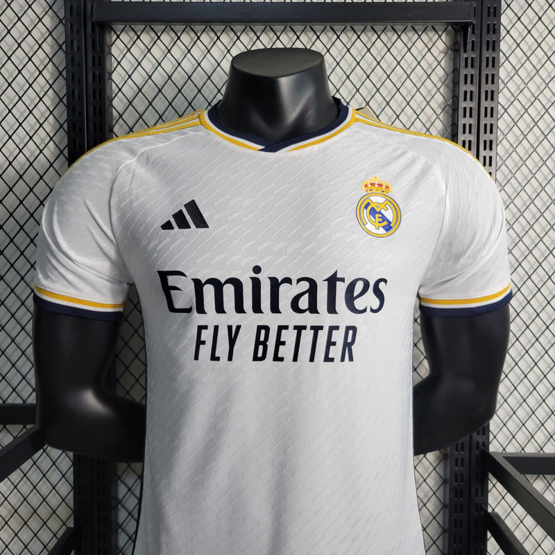 CAMISA VERSÃO PLAYER DO REAL MADRID 23/24 BRANCO