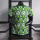 CAMISA VERSÃO PLAYER DA SELEÇÃO DA NIGÉRIA 22/23 BRANCO E VERDE