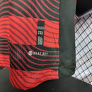 CAMISA VERSÃO PLAYER DO FLAMENGO 22/23 VERMELHO E PRETO 2