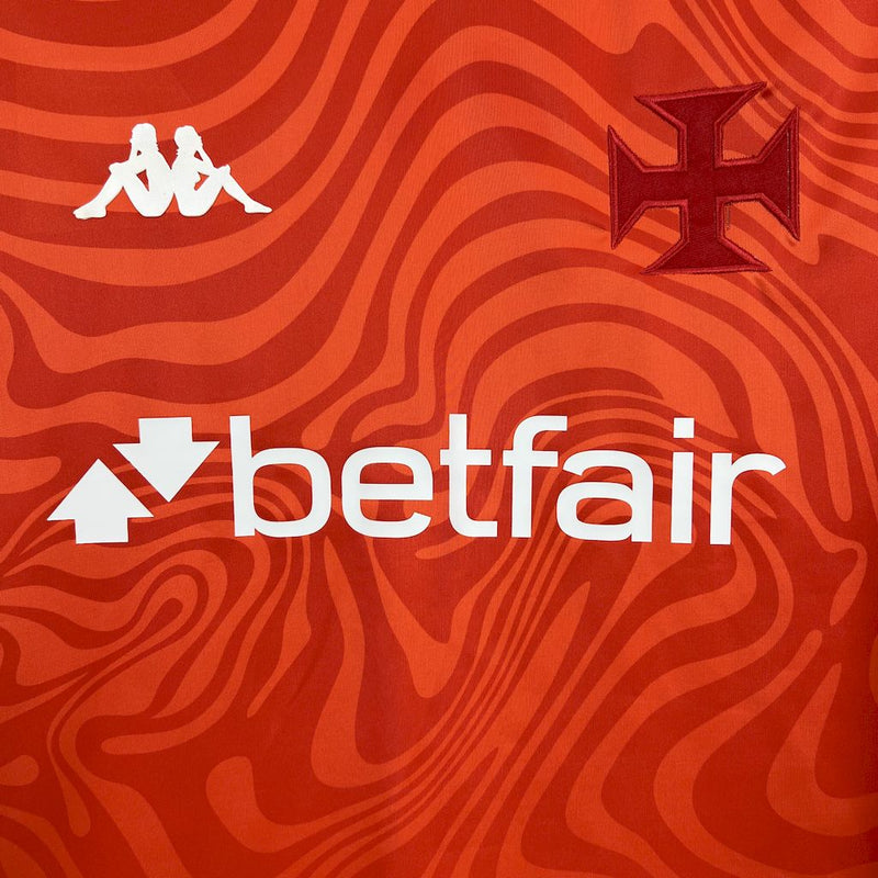 CAMISA DO VASCO 25/26 LARANJA GOLEIRO