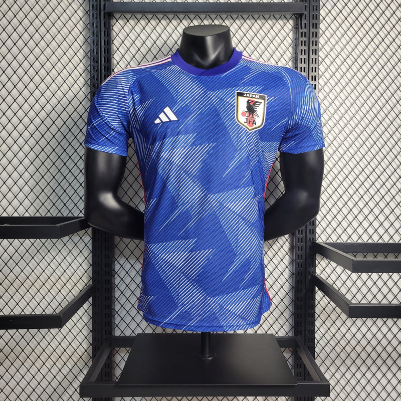 CAMISA VERSÃO PLAYER DA SELEÇÃO DO JAPÃO 22/23 AZUL