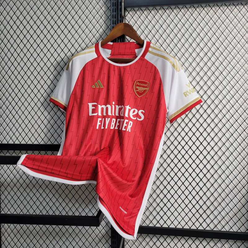 CAMISA DO ARSENAL 24/25 VERMELHO E BRANCO