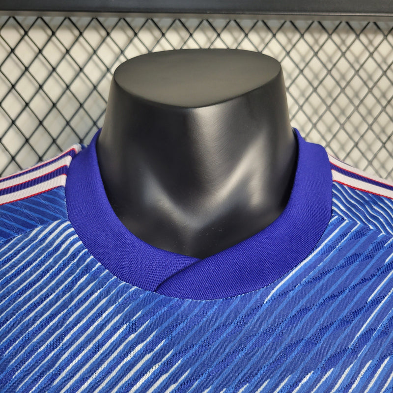 CAMISA VERSÃO PLAYER DA SELEÇÃO DO JAPÃO 22/23 AZUL