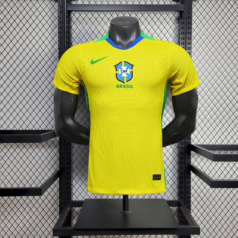 CAMISA VERSÃO PLAYER DO BRASIL 25/26 AMARELO