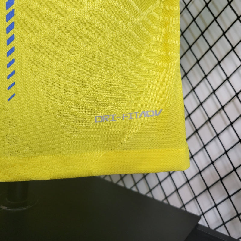 Camisa Al Nassr Home 23/24 - Nike Jogador Masculina - Lançamento - FUT REAL