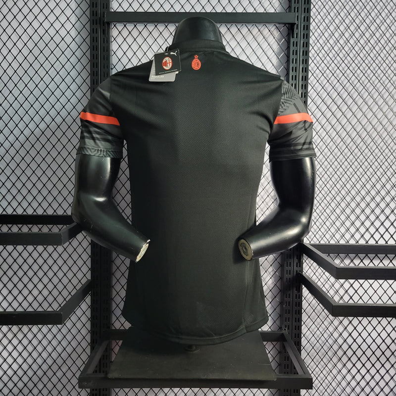 CAMISA VERSÃO PLAYER DO MILAN 22/23 BLACK