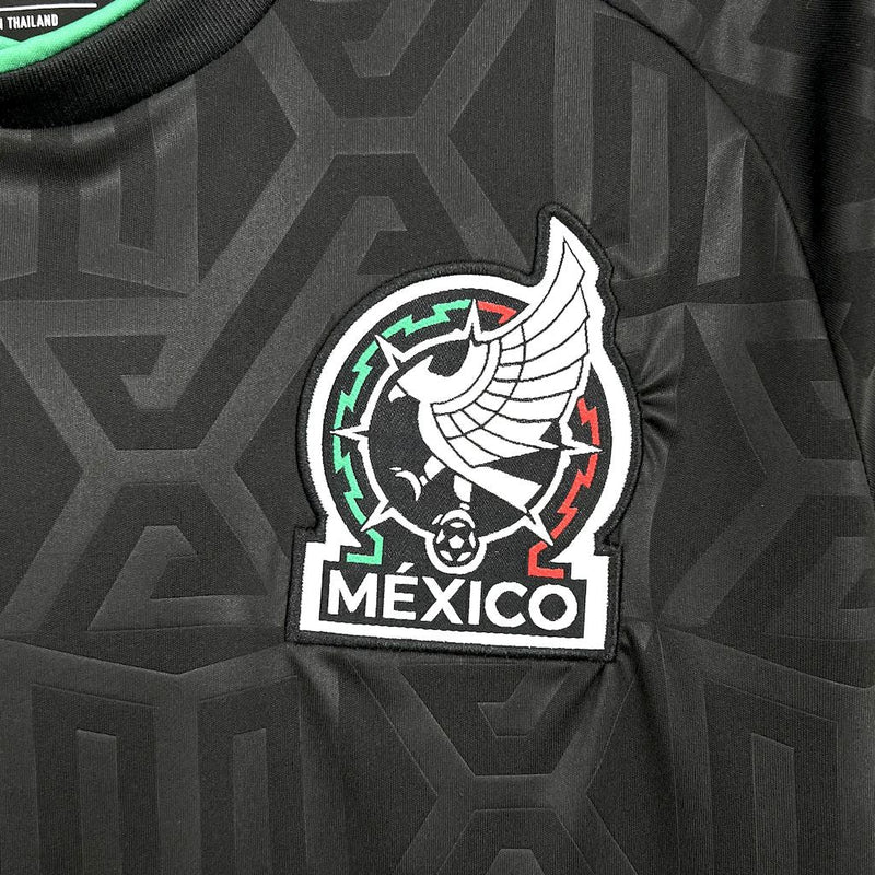 CAMISA DA SELEÇÃO DO MEXICO 25/26 PRETO