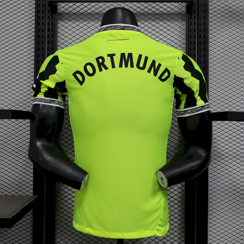 CAMISA VERSÃO PLAYER DO BORUSSIA DORTMUND 25/26 VERDE NEON