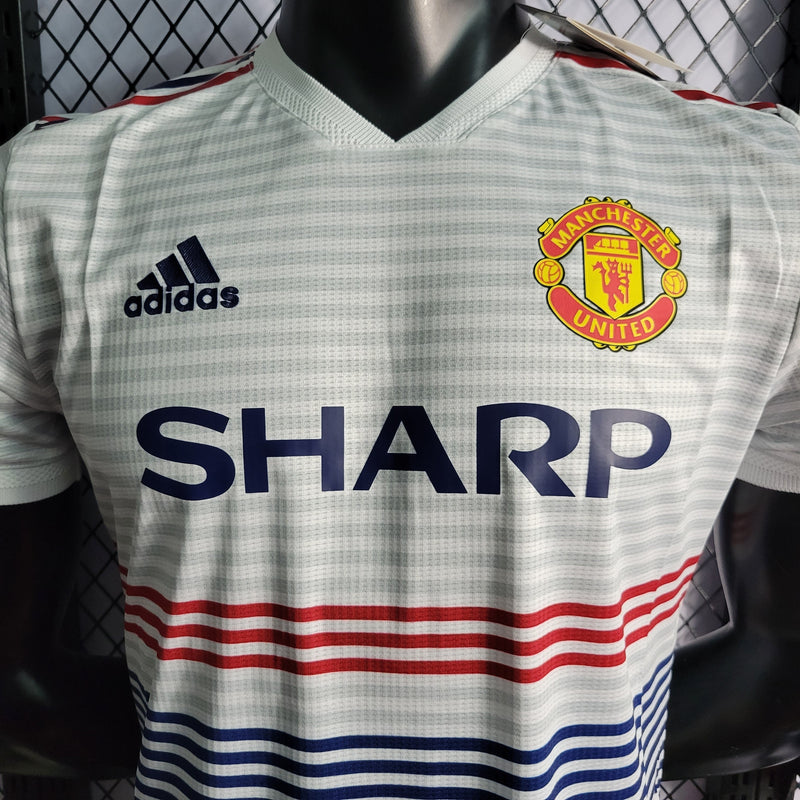 CAMISA VERSÃO PLAYER DO MANCHESTER UNITED 22/23 BRANCO