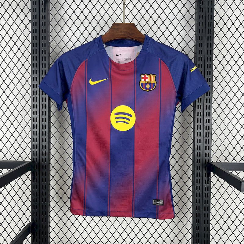 CAMISA FEMININA DO BARCELONA 25/26 MULTICOLOR
