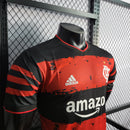 CAMISA VERSÃO PLAYER DO FLAMENGO 22/23 VERMELHO COMEMORATIVA