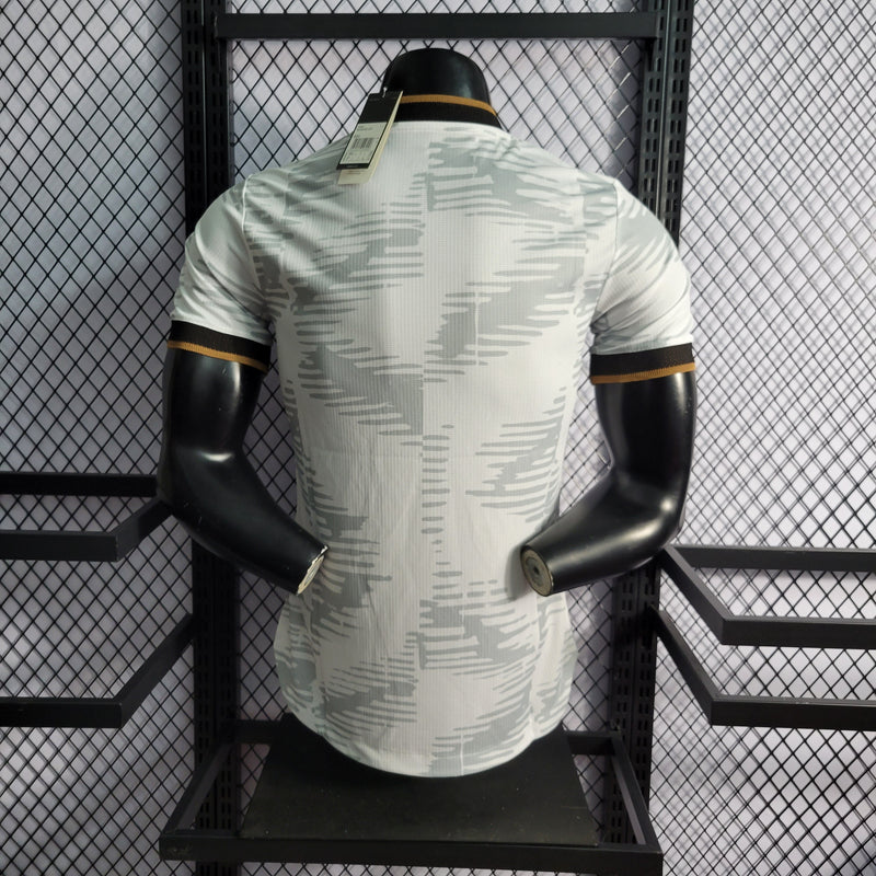 CAMISA VERSÃO PLAYER DA SELEÇÃO DA ALEMANHA 22/23 BRANCO