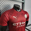 CAMISA VERSÃO PLAYER DO MANCHESTER CITY 23/24 RED GOLEIRO