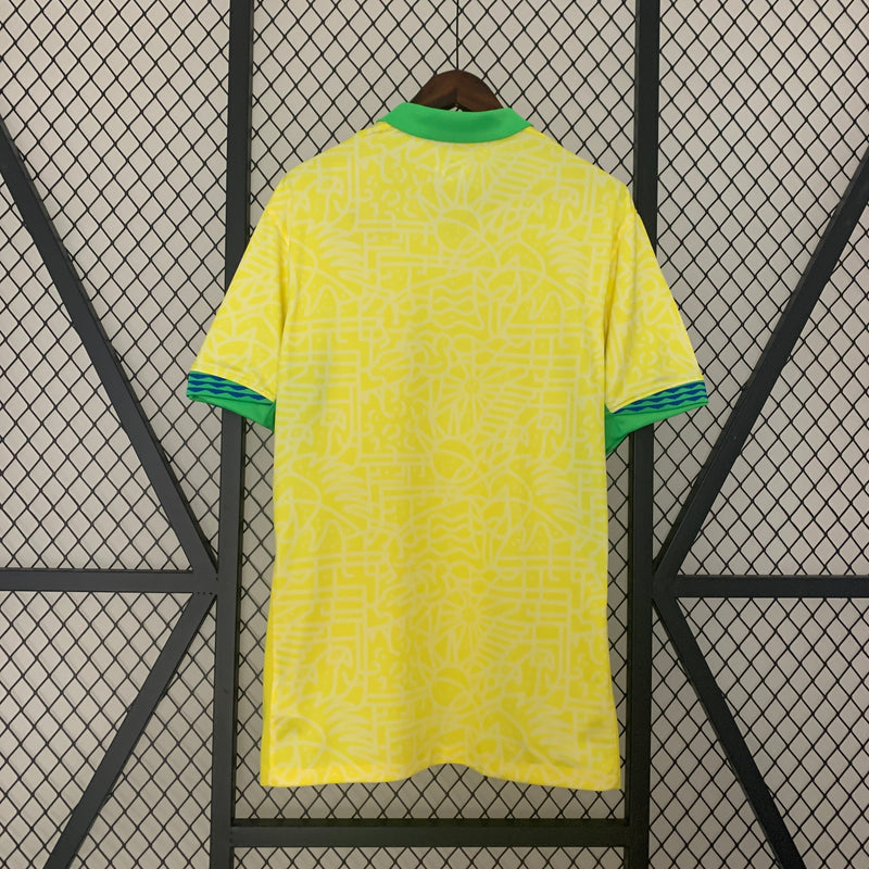 CAMISA DA SELEÇÃO DO BRASIL 24/25 AMARELO