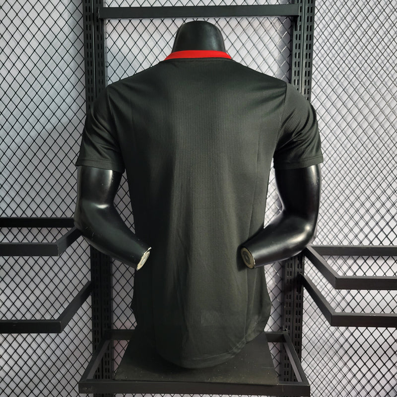 CAMISA VERSÃO PLAYER DO MANCHESTER UNITED 22/23 BLACK