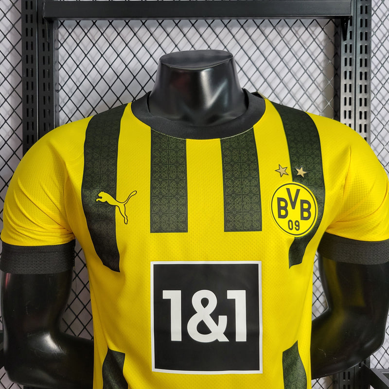 CAMISA VERSÃO PLAYER DO BORUSSIA DORTMUND 22/23 AMARELO