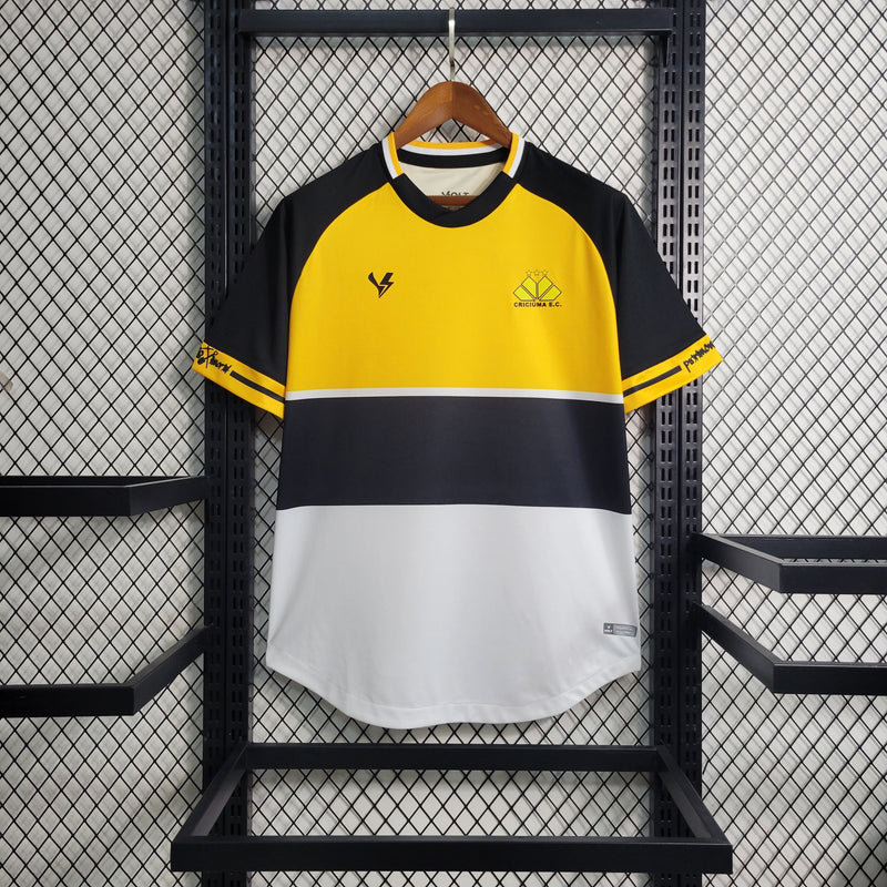 CAMISA DO CRISCIUMA 24/25 AMARELO E PRETO