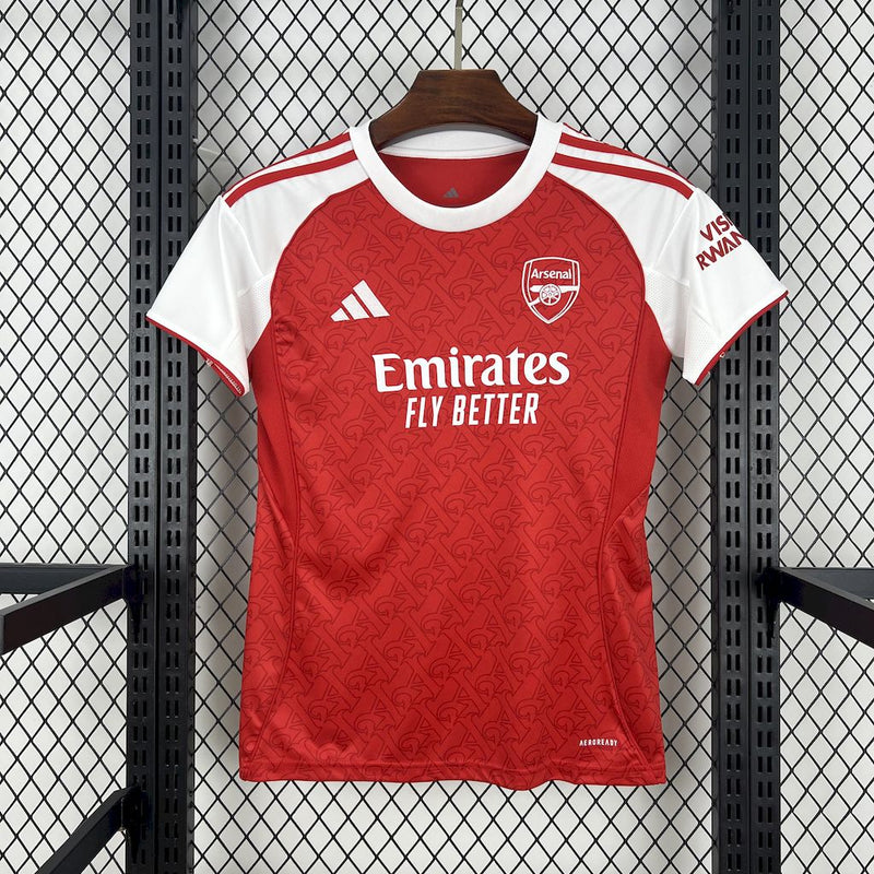 CAMISA FEMININA DO ARSENAL 25/26 VERMELHO