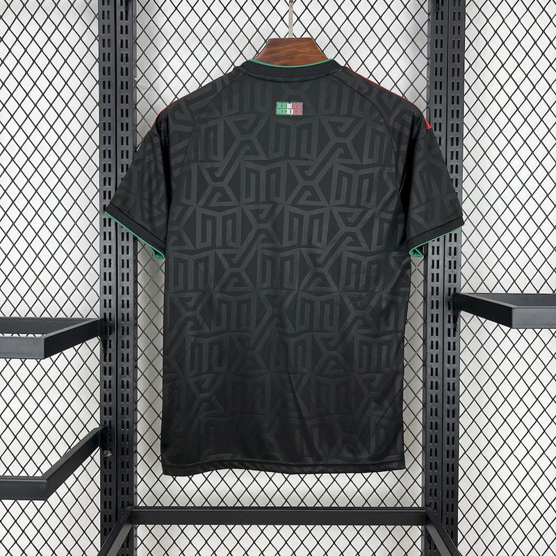 CAMISA DA SELEÇÃO DO MEXICO 25/26 PRETO