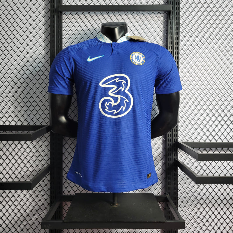 CAMISA VERSÃO PLAYER DO CHELSEA 22/23 AZUL
