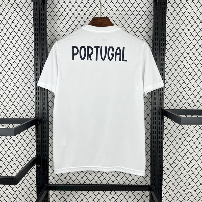 CAMISA DA SELEÇÃO DE PORTUGAL 25/26 BRANCO