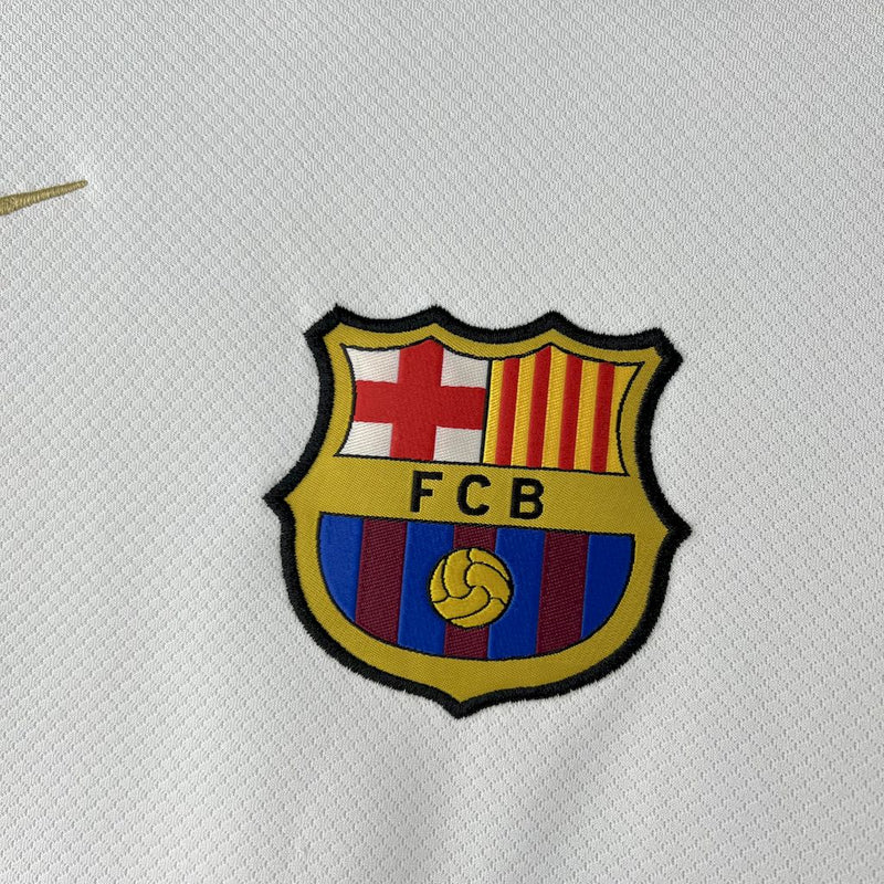 CAMISA DO BARCELONA 25/26 BRANCO