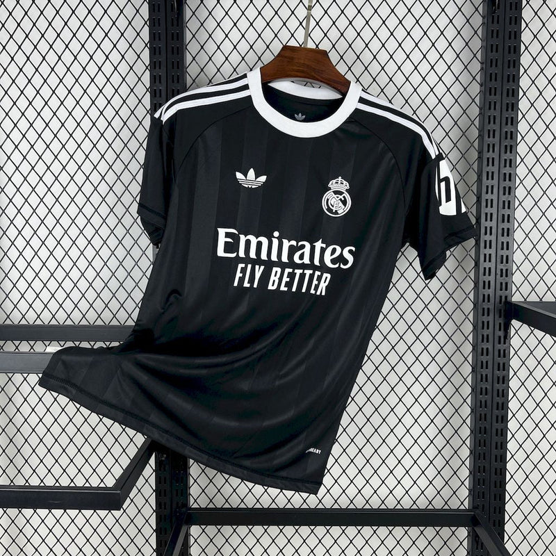 CAMISA DO REAL MADRID 25/26 PRETO