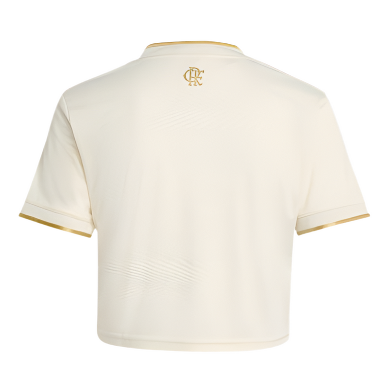 Cropped Flamengo Feminina Jogo 3 Adidas 25/26