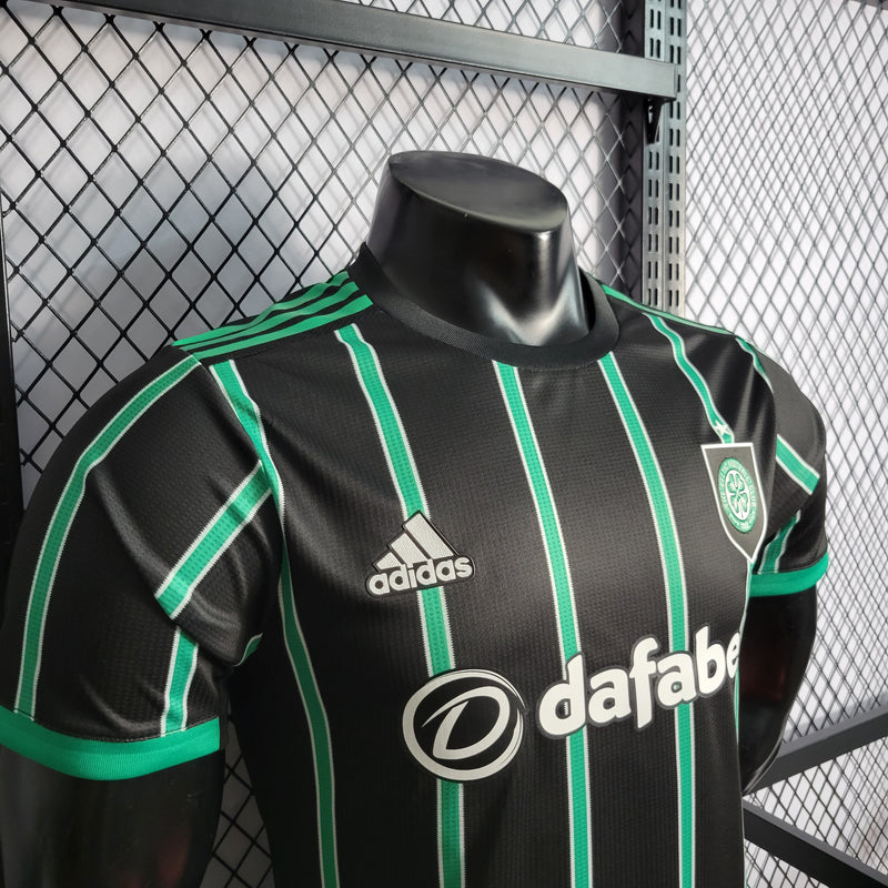 CAMISA VERSÃO PLAYER DO CELTIC 22/23 BLACK