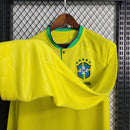 CAMISA MANGA LONGA DO BRASIL 23/24 AMARELO
