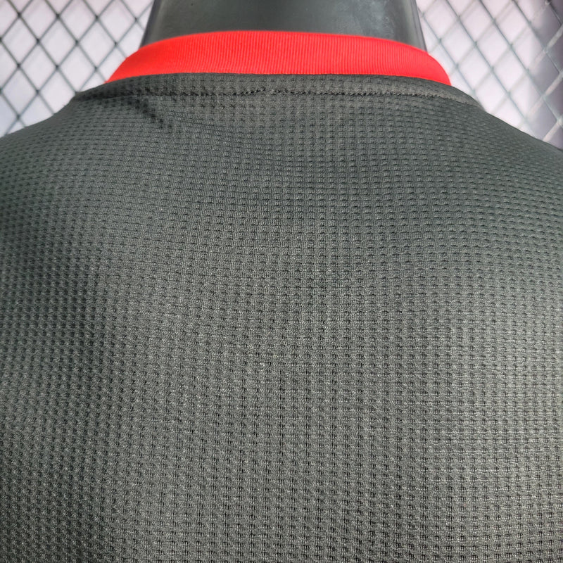 CAMISA VERSÃO PLAYER DO MANCHESTER UNITED 22/23 BLACK