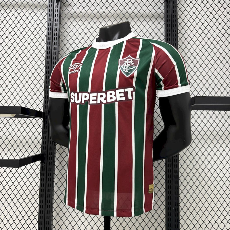 CAMISA VERSÃO PLAYER DO FLUMINENSE 25/26 TRICOLOR