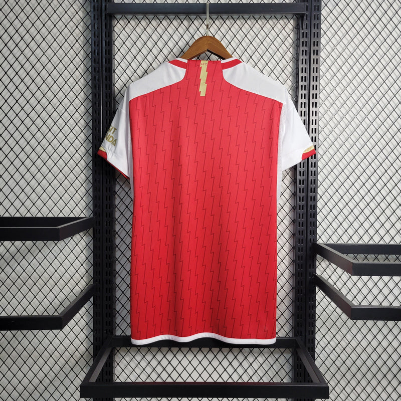 CAMISA DO ARSENAL 24/25 VERMELHO E BRANCO