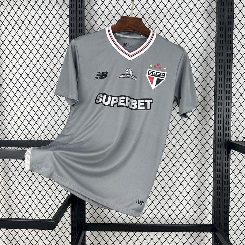 CAMISA DO SÃO PAULO 25/26 CINZA GOLEIRO