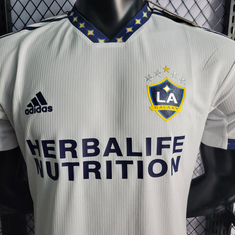 CAMISA VERSÃO PLAYER DO LA GALAXY 22/23 BRANCO