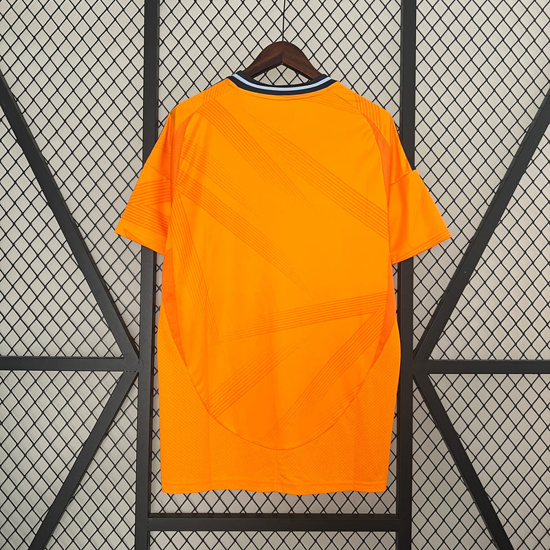 CAMISA DO REAL MADRID 24/25 LARANJA