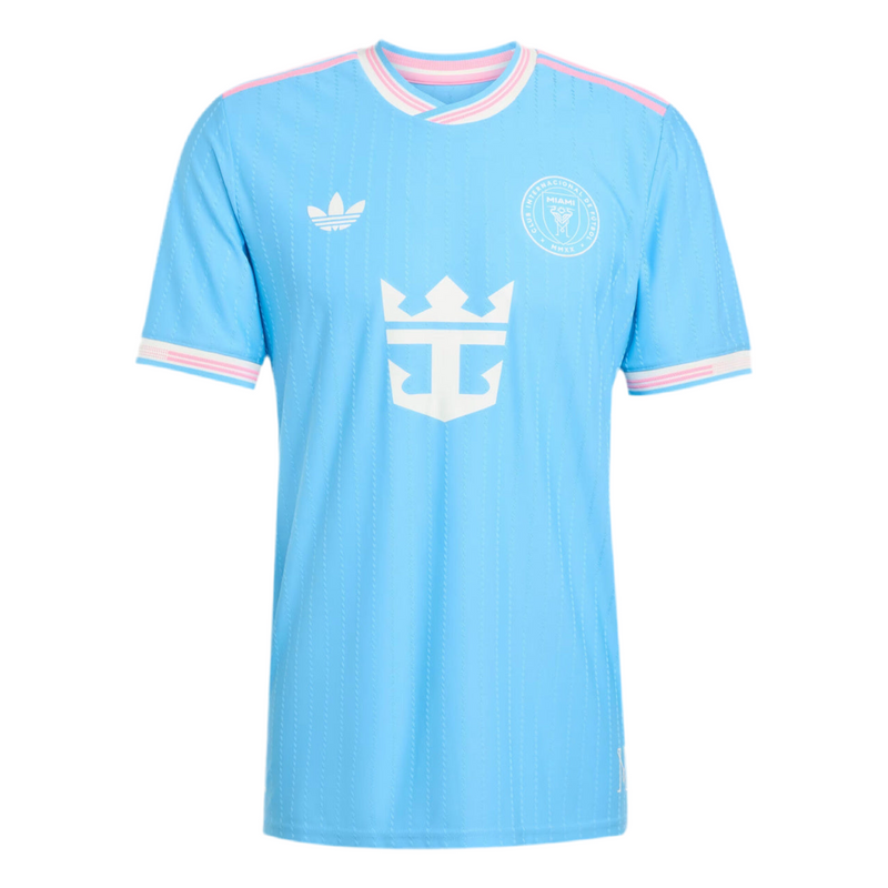 Camisa Inter Miami III 25/26 Torcedor Adidas Masculina – Azul