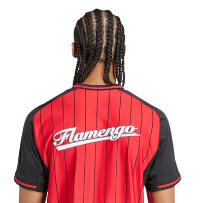 CAMISA DE BASEBOL DO FLAMENGO 25/26 VERMELHO