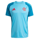 Camisa Flamengo treino 2025 Masculina azul claro