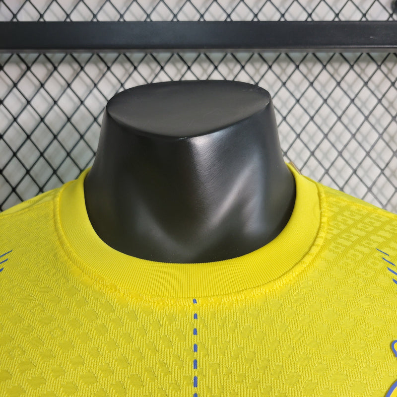 Camisa Al Nassr Home 23/24 - Nike Jogador Masculina - Lançamento - FUT REAL