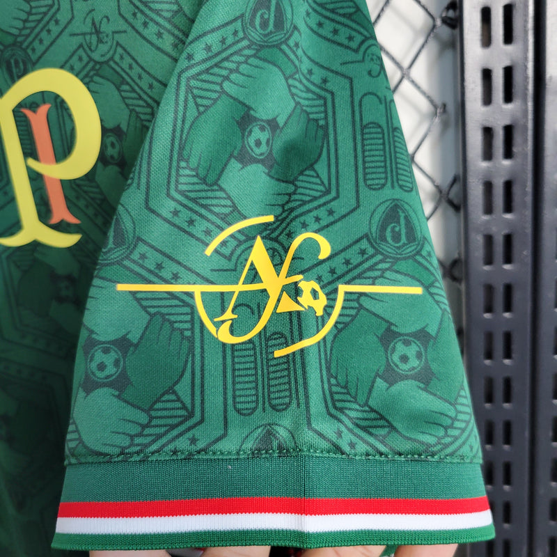 Camisa Palmeiras Polo 23/24 - Puma Torcedor Masculina - FUT REAL