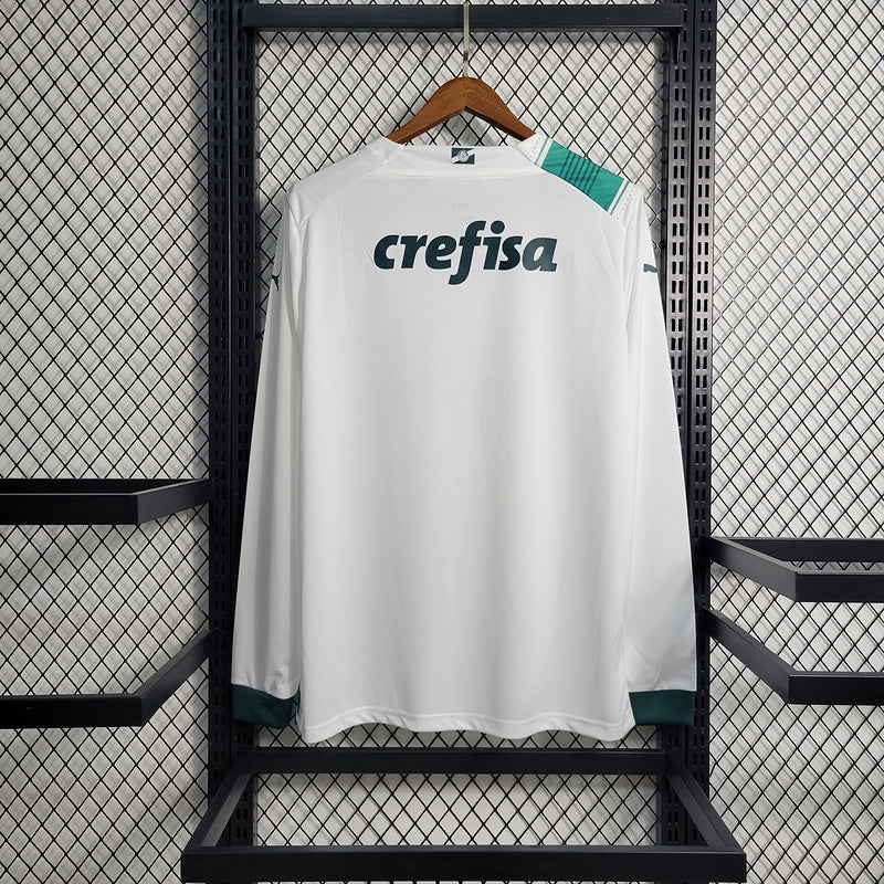 CAMISA MANGA LONGA DO PALMEIRAS  23/24 BRANCO