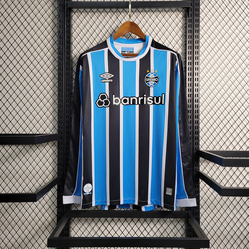 CAMISA MANGA LONGA DO GRÊMIO  23/24 TRICOLOR