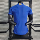 CAMISA VERSÃO PLAYER DO CRUZEIRO 23/24 AZUL COMEMORATIVA