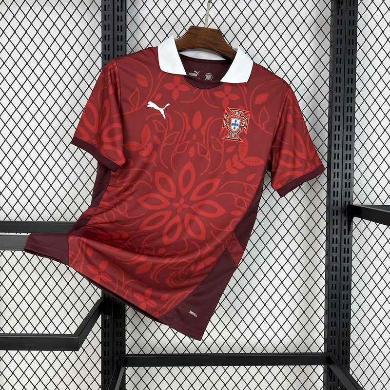 CAMISA DA SELEÇÃO DE PORTUGAL 25/26 VERMELHO
